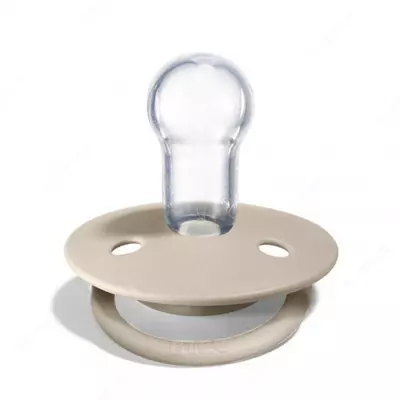 BIBS De Lux Silikon vanil emzik 0-36 oy