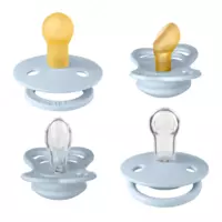 Набор BIBS Try-It Collection Colour Baby Blue 0-6 мес - по запросу