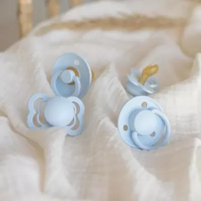 Набор BIBS Try-It Collection Colour Baby Blue 0-6 мес