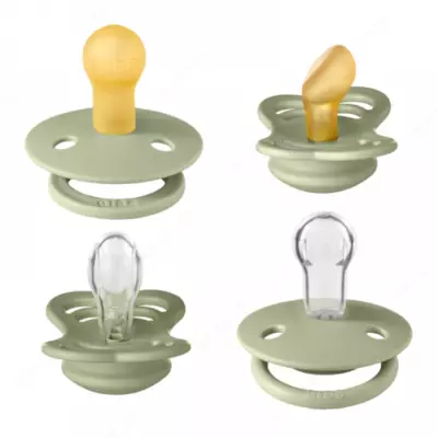 Набор BIBS Try-It Collection Colour Sage 0-6 мес