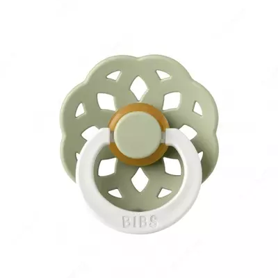 Соска-пустышка BIBS BOHEME LATEX Sage Glow 0-6 мес