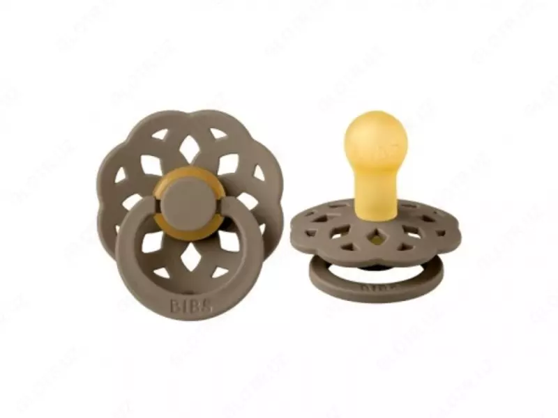 Соска-пустышка BIBS BOHEME LATEX Dark Oak 0-6 мес