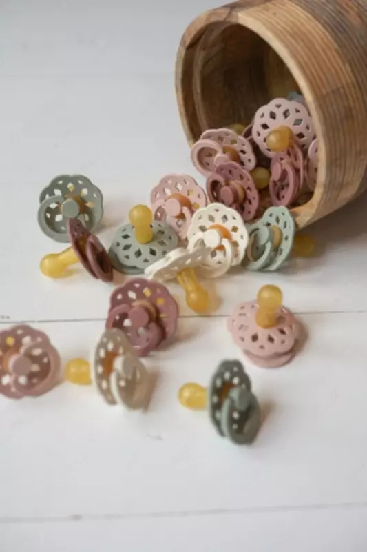 Соска-пустышка BIBS BOHEME LATEX Dark Oak 0-6 мес