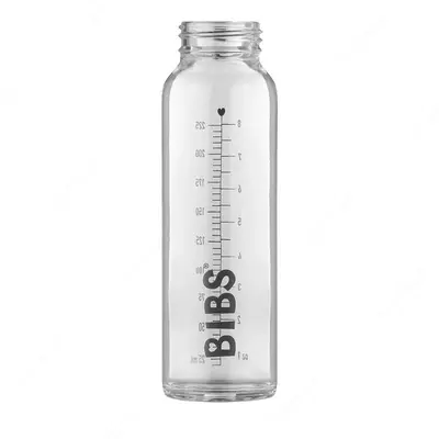 СТЕКЛЯННАЯ БУТЫЛОЧКА ДЛЯ КОРМЛЕНИЯ BIBS 225МЛ