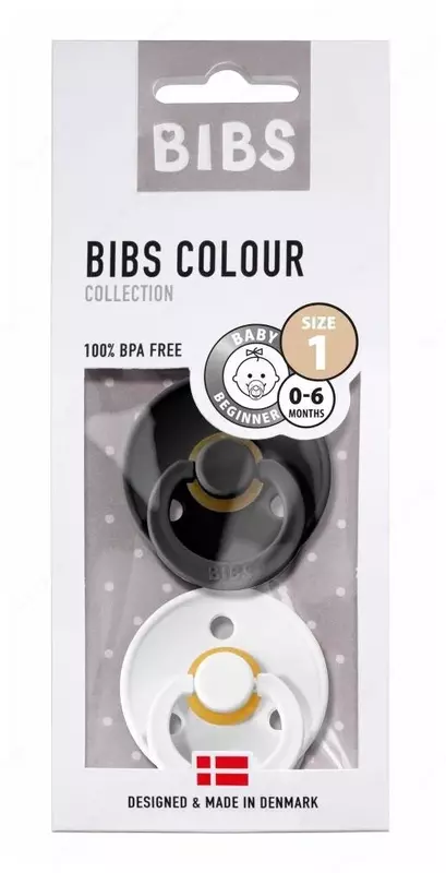 Соска-пустышка BIBS Colour Baby Pink 0-6 мес