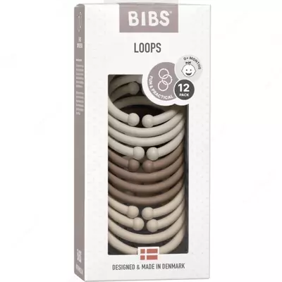 Любимые BIBS LOOPS - колечки игрушки грызунки.