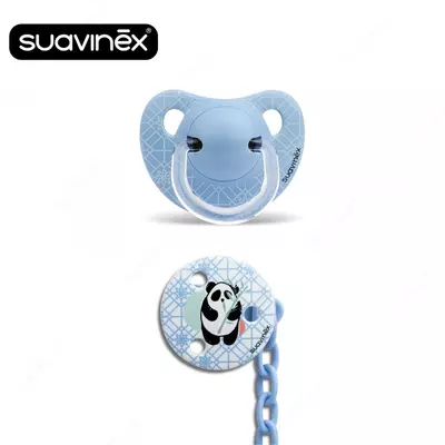 Anatomik so'rg'ich suavinex Panda hikoyalari 6-18 oy moviy + klip