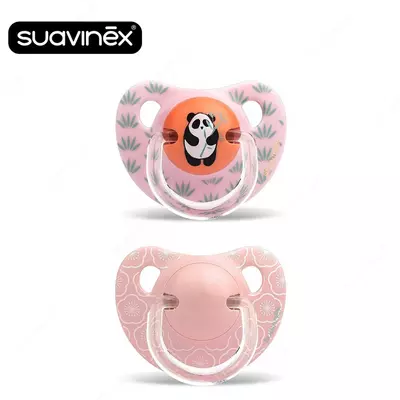 Anatomik so'rg'ich suavinex Panda hikoyalari 6-18 oy pushti panda, gullar