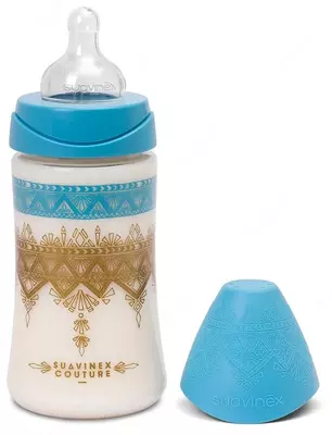 Suavinex Haute Couture "Yulduz" to'plami: 270 ml shisha, 4 oydan boshlab nipel., egasi