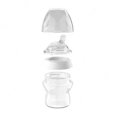 Бутылочка стекло Natural Feeling, 150мл, 0м+