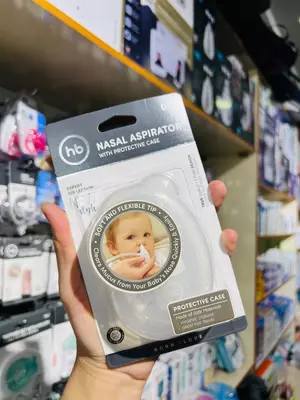Аспиратор назальный в футляре Happy baby (Великобритания) с рождения