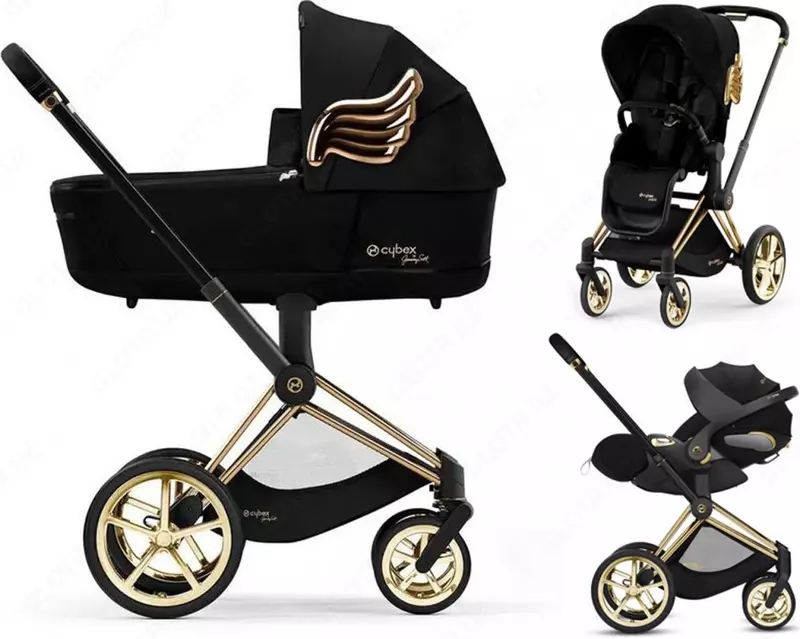 Коляска Cybex Priam Lux by Jeremy Scott 3 в 1