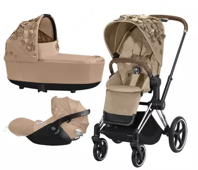 Коляска 3 в 1 Cybex Priam Simply Flowers 3 в 1