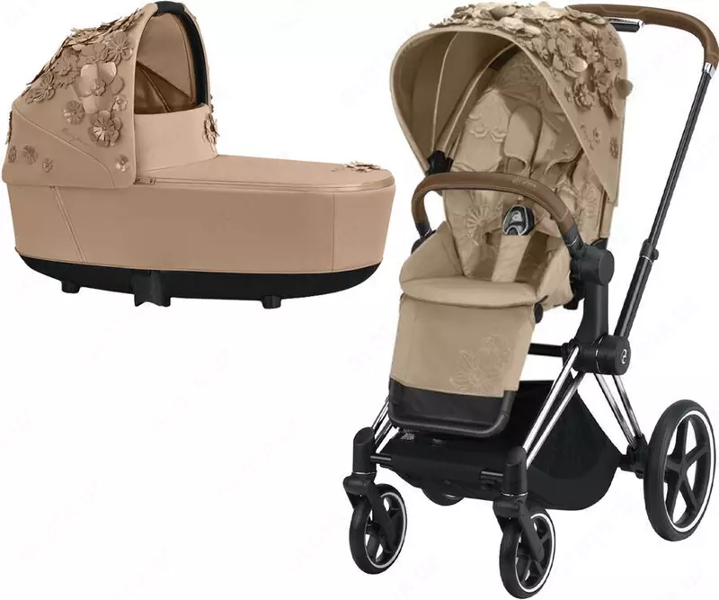 Коляска 3 в 1 Cybex Priam Simply Flowers 3 в 1