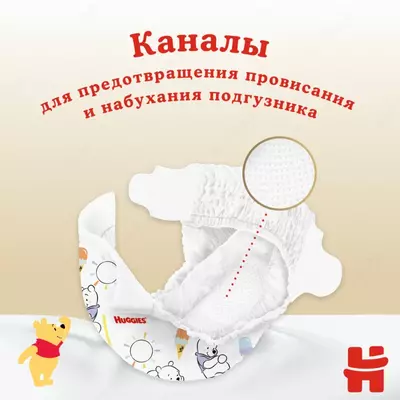 Yangi tug'ilgan chaqaloqlar uchun Huggies Elite Soft tagliklari 3,5 kg gacha 0 + hajmi 50 dona.