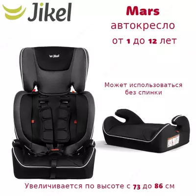 Автокресло-бустер Mars 123 от JIKEL (Франция)