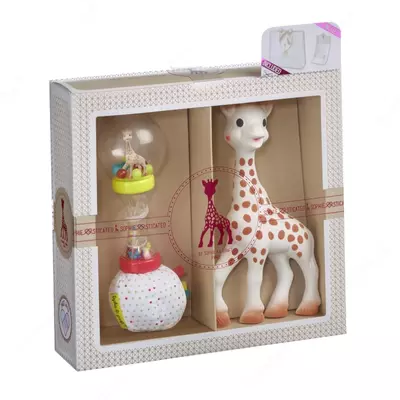 Подарочный набор🦒Sophie la girafe 0+