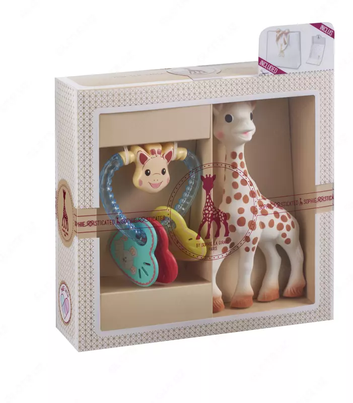 Подарочный набор🦒Sophie la girafe 0+