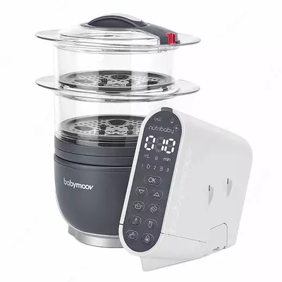 Babymoov Nutribaby Plus пароварка-блендер-подогреватель-стерилизатор 4 в 1 (Франция)