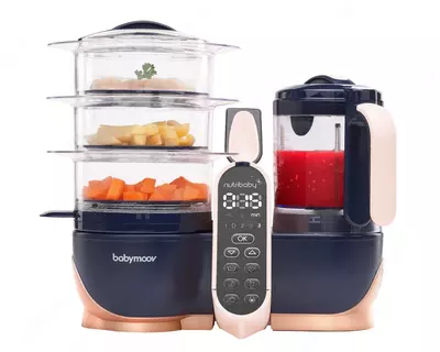 Блендер-пароварка Babymoov Nutribaby+ XL (Франция) 5 в 1