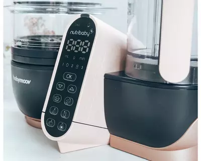 Блендер-пароварка Babymoov Nutribaby+ XL (Франция) 5 в 1
