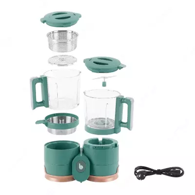 BABYMOOV NUTRIBABY GLASS БЛЕНДЕР-ПАРОВАРКА (Франция)