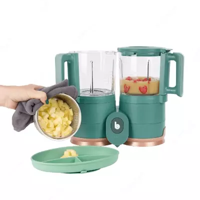 BABYMOOV NUTRIBABY GLASS БЛЕНДЕР-ПАРОВАРКА (Франция)
