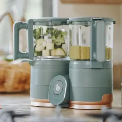 BABYMOOV NUTRIBABY GLASS БЛЕНДЕР-ПАРОВАРКА (Франция)