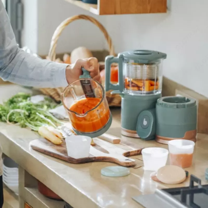 BABYMOOV NUTRIBABY GLASS БЛЕНДЕР-ПАРОВАРКА (Франция)