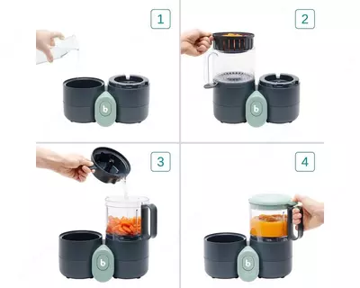 Блендер-пароварка Babymoov Nutribaby One(Франция)