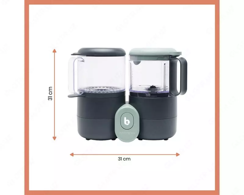 Babymoov Nutribaby One blender-ikki qavatli qozon (Frantsiya)