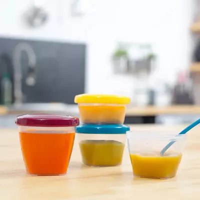 Набор контейнеров для еды "Babybols" Babymoov 120ml (x4шт)
