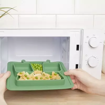 Тарелка-коврик секционная Badabulle Babymoov, Франция , с 6 мес