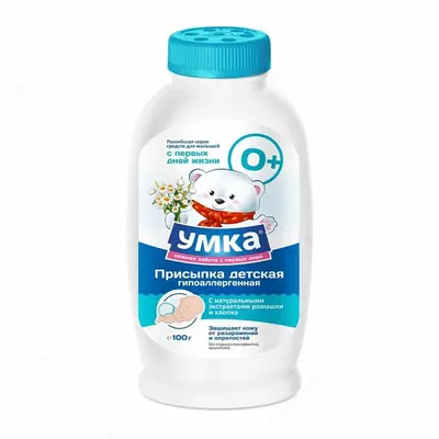 "Umka" dan eng nozik teri uchun kukun va krem