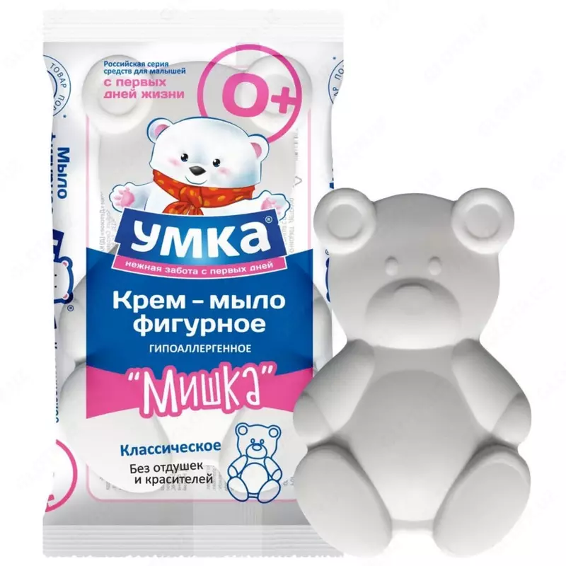 Детское крем-мыло фигурное «Машинка» "УМКА"