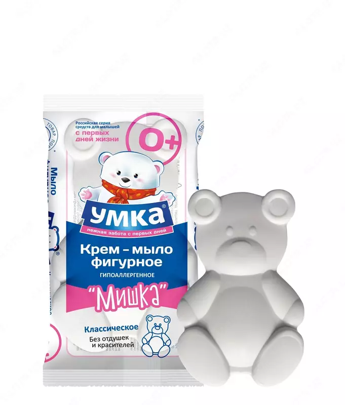 Детское крем-мыло фигурное «Мишка»