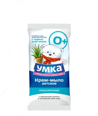 Sut oqsili va aloe Vera ekstrakti bilan qaymoqli sovun