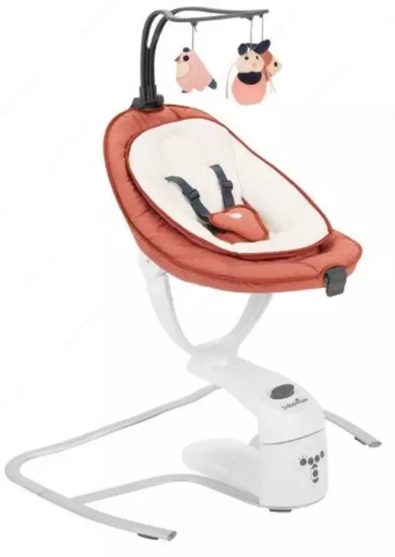 Beshik kreslo tebranadigan stul Babymoov-Swoon Motion, Terracotta tug'ilgandan 9 kg gacha