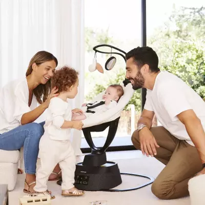 Люлька шезлонг качалочка Swoon Light с рождения до 9 кг