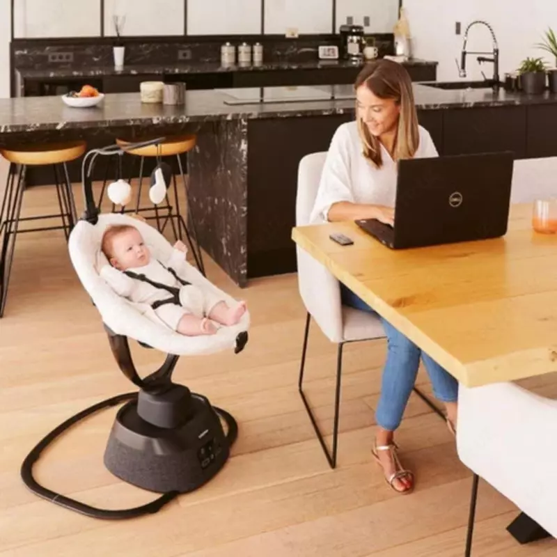 Люлька шезлонг качалочка Swoon Light с рождения до 9 кг