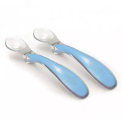 Набор силиконовых ложечек для кормления Nuvita Easy Eating 6м + 2 шт. (Италия)