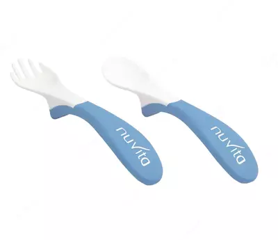 Набор ложечек с термоиндикаторы Nuvita Easy Eating 6м + 2 шт. (Италия)