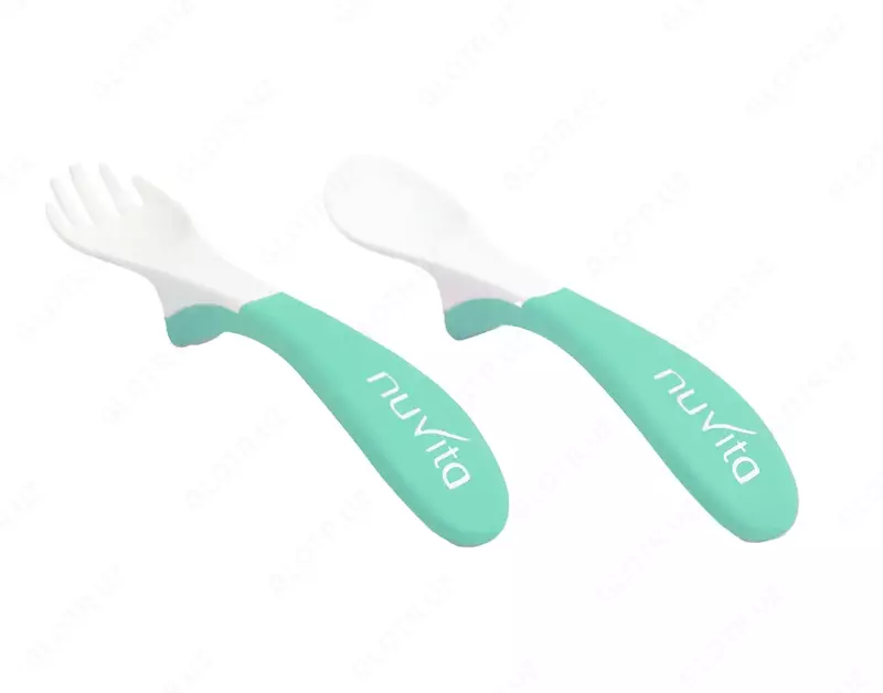 Nuvita Easy Eating 6m + 2pcs bilan qoshiq to'plami. (Italiya)