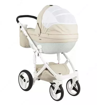 Коляска Adamex MONTE CARBON🇵🇱 3 в 1 (Польша) , Эко кожа, s55