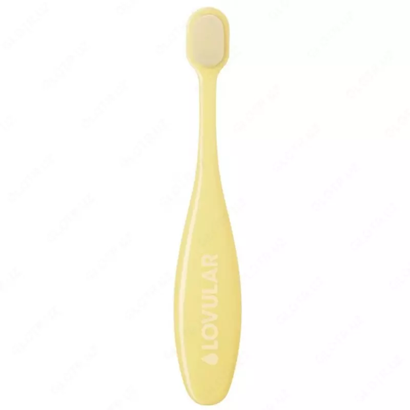 💧 LOVULAR Детская зубная щетка с 4 мес