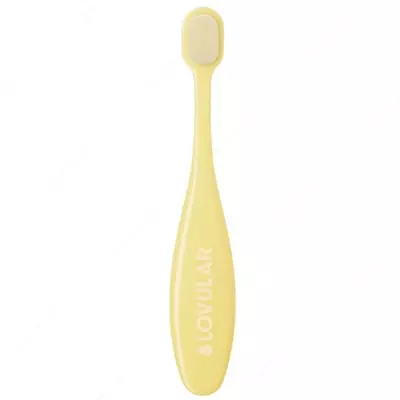 💧 LOVULAR Детская зубная щетка с 4 мес