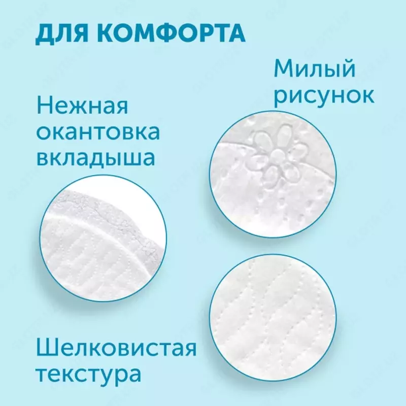 Lovular Вкладыши-прокладки лактационные ультратонкие для груди 72 шт.