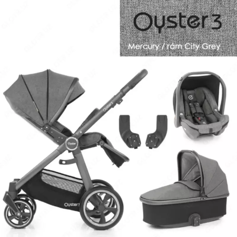 Коляска Oyster3 , модель 3 в 1 BabyStyle (Англия)