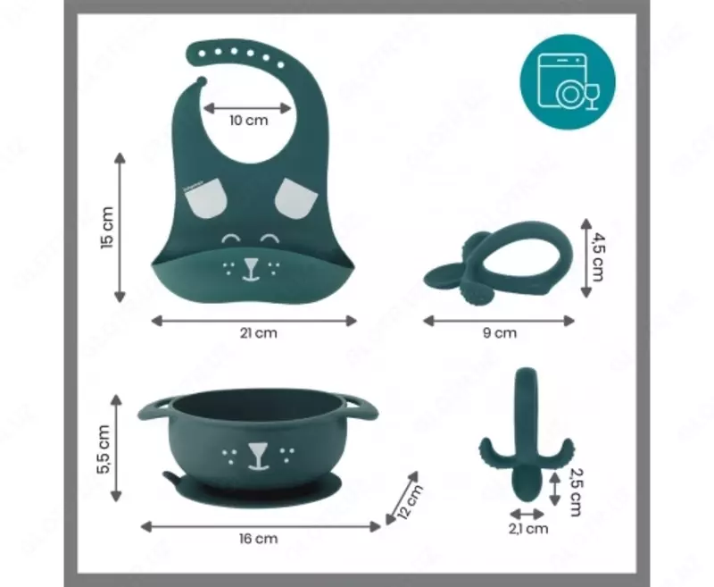 Набор Babymoov FIRST’ISY, синий (6-12 мес.) Франция