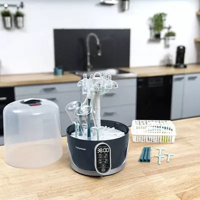 Babymoov sterilizatori va shishani quritish, Turbo Pure 2 in 1 (Frantsiya)